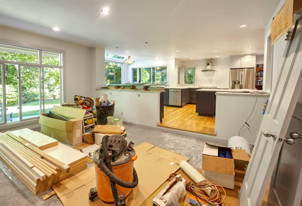 Professional Cabinet Refacing technician working in Chester, VA